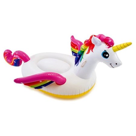 INTEX RECREATION CORP Intex Recreation 247072 Unicorn Inflatable Ride on Pool Float 247072